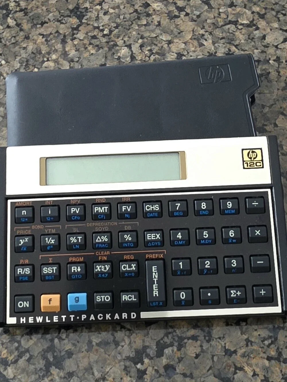 Hewlett Packard HP 12C Handheld Financial & Business Programmable Calculator Cas